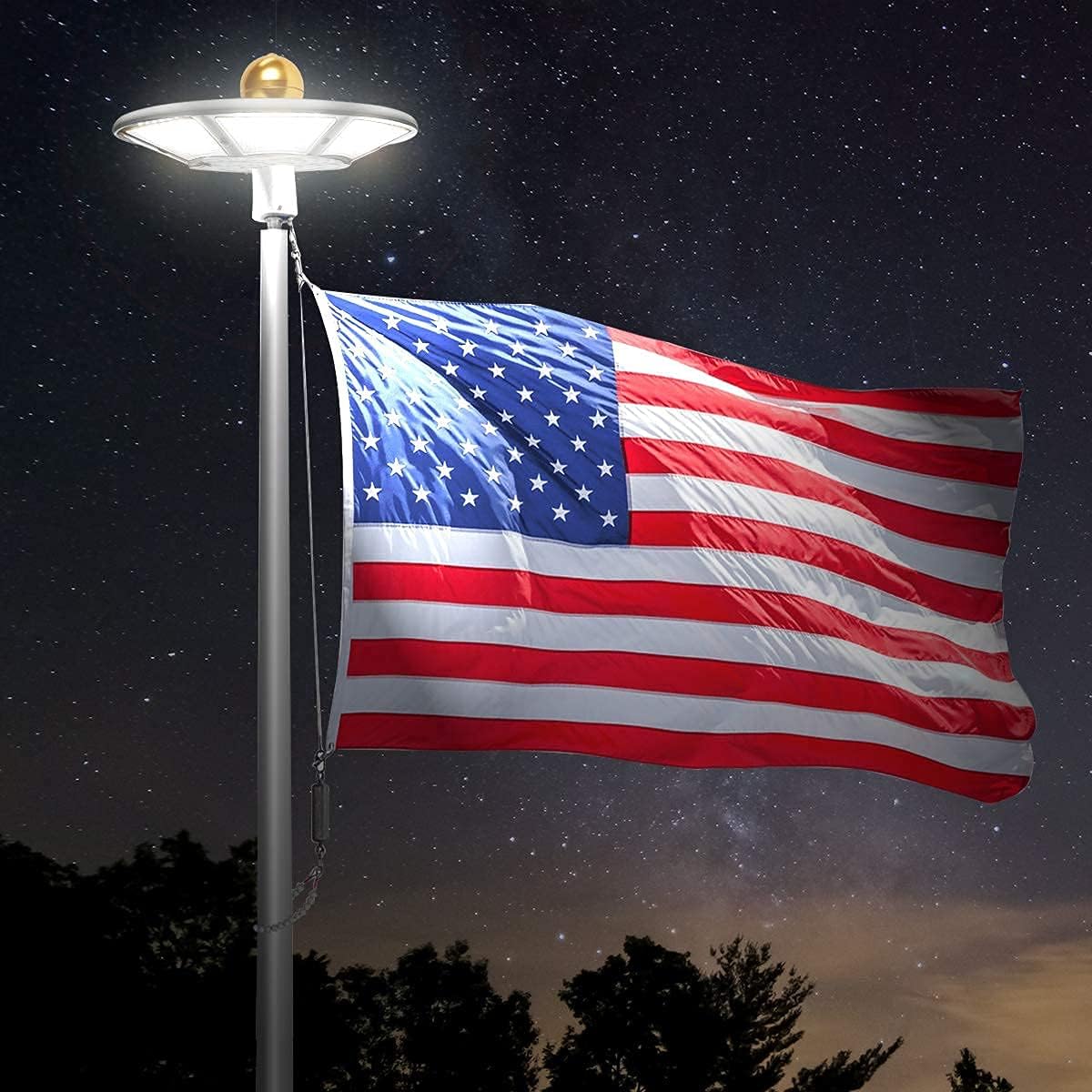 Boost Visibility with Our Flagpole Lighting for Businesses