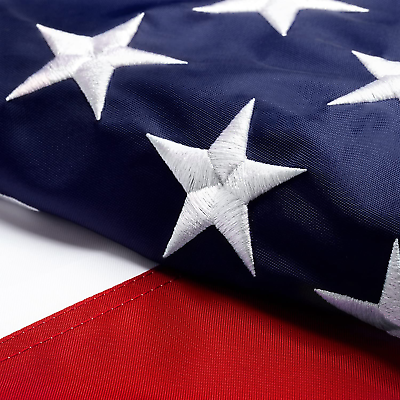 Giant Outdoor American Flags, Made in USA