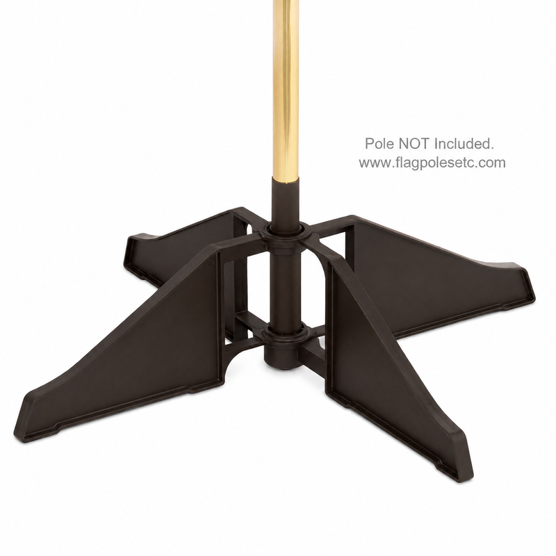 Load image into Gallery viewer, Portable collapsible floor stand base shown with display pole for representation only