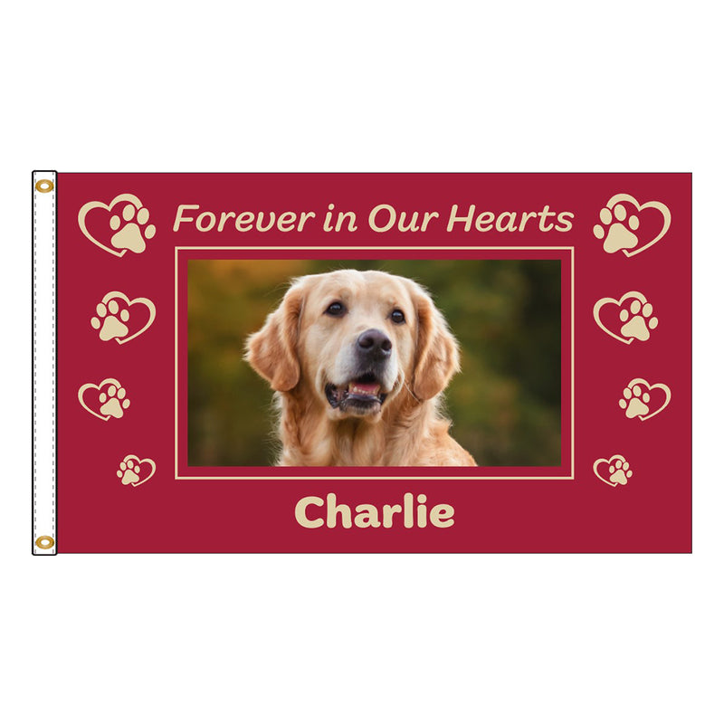 Load image into Gallery viewer, Personalized Digital Nylon Pet Flag