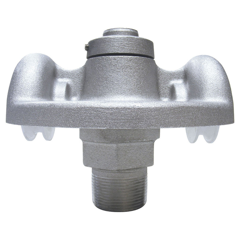 Load image into Gallery viewer, 150 Series Threaded Double Pulley Revolving Flagpole Truck - External Halyard