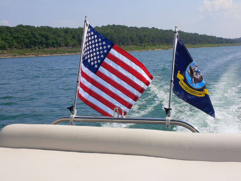 Load image into Gallery viewer, Original Swiveler Boat Flagpole - Made in USA