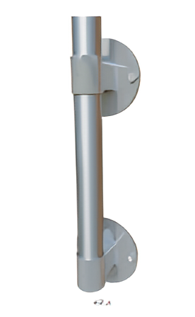 Patio Vertical Wall Mount Flagpole Kit (6' - 12')