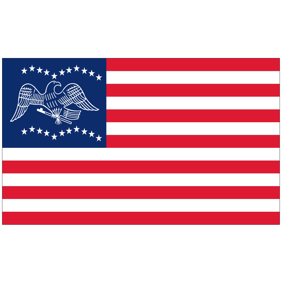 Nylon General Fremont U.S. Historical Flag