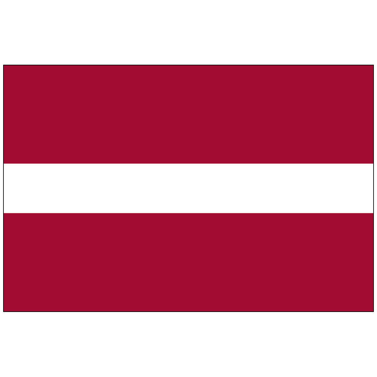 Latvia - Nylon World Flag