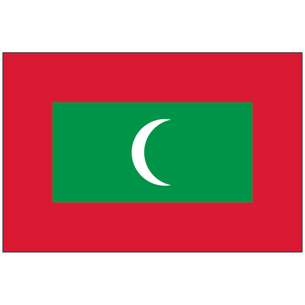 Maldives - Nylon World Flag