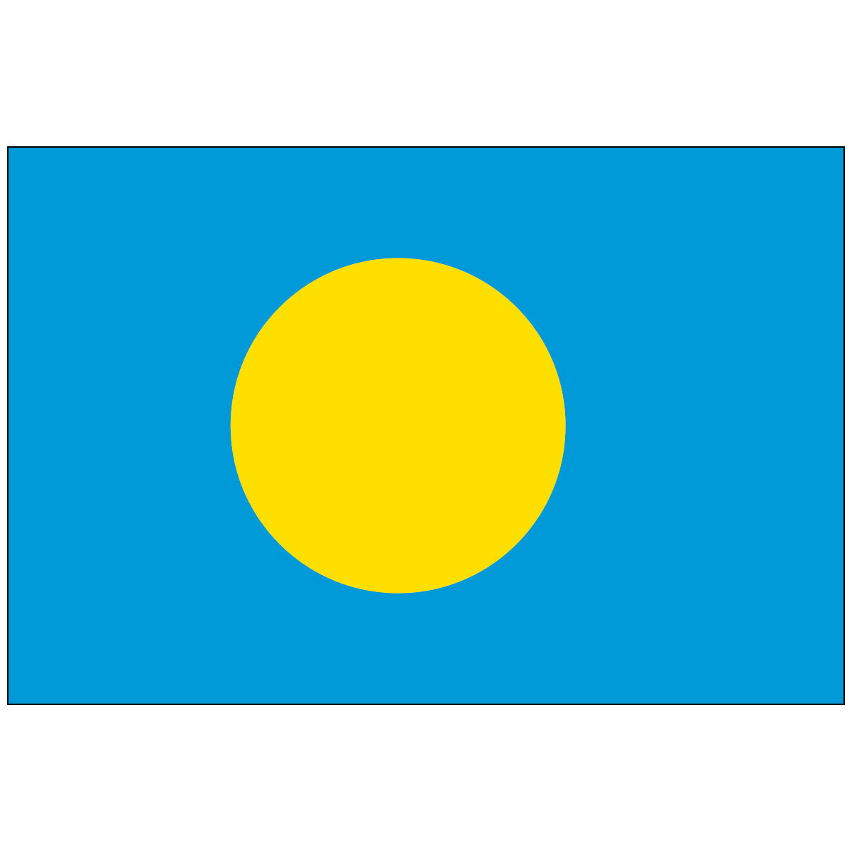 Palau - Nylon World Flag