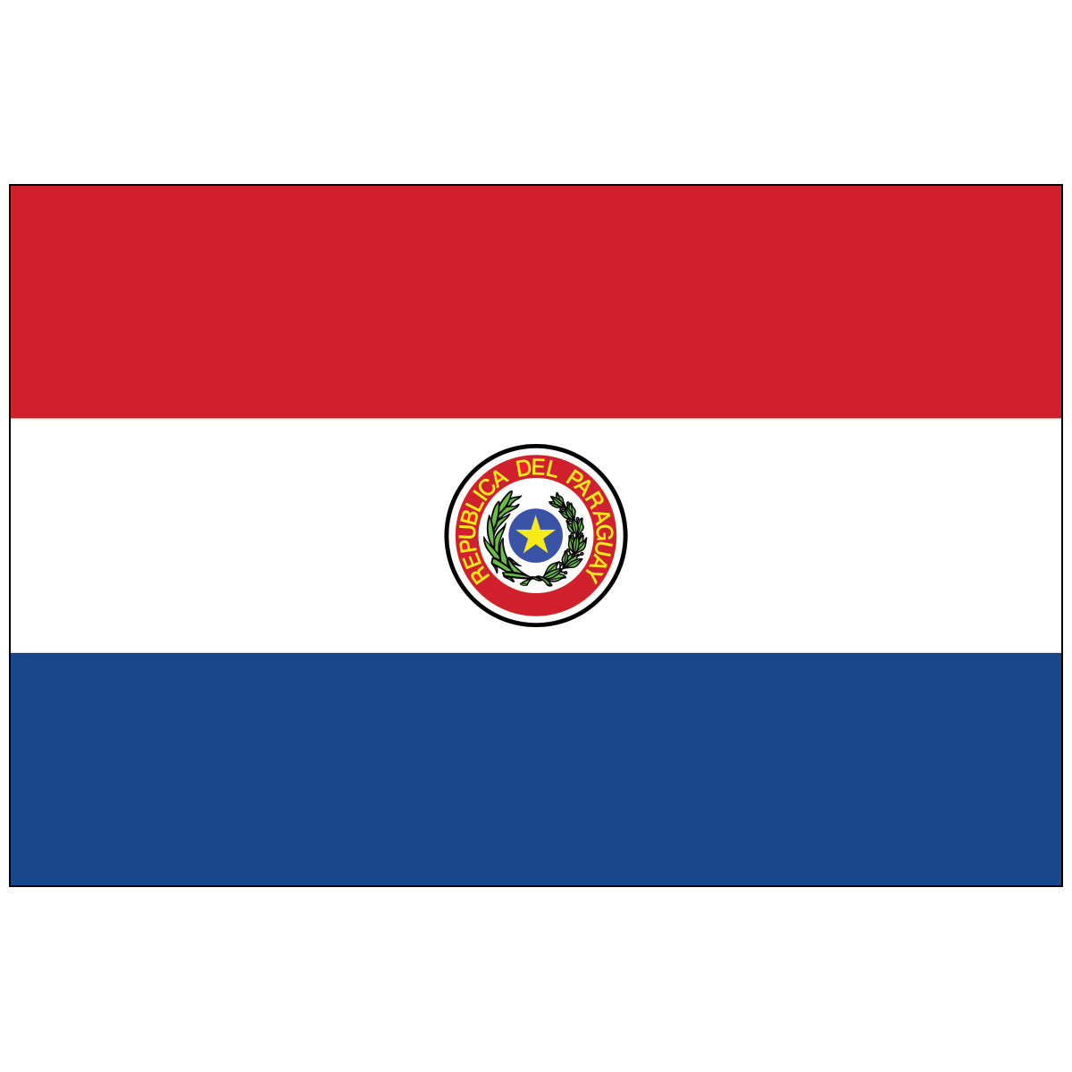 Paraguay - Nylon World Flag