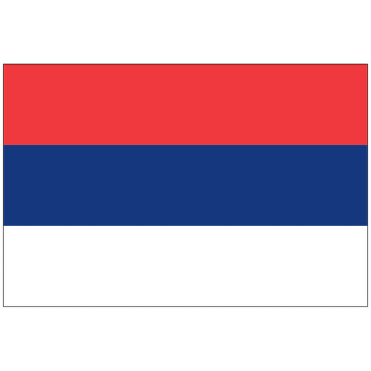 Serbia - Nylon World Flag