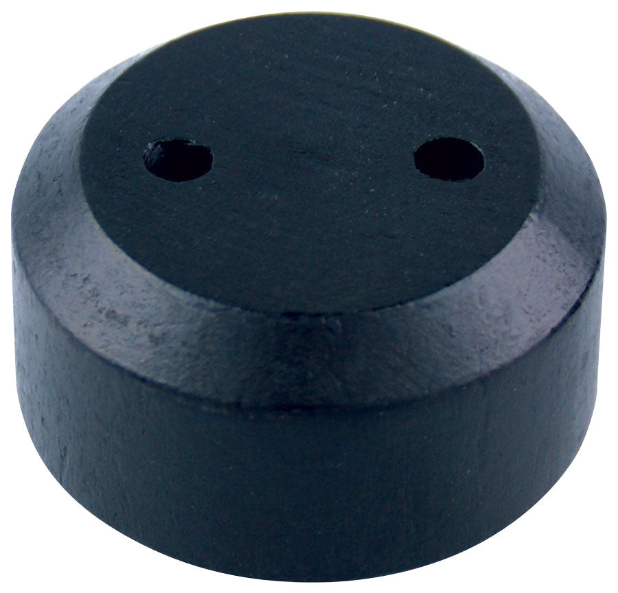 Black Wood Table Base for Stick Flags