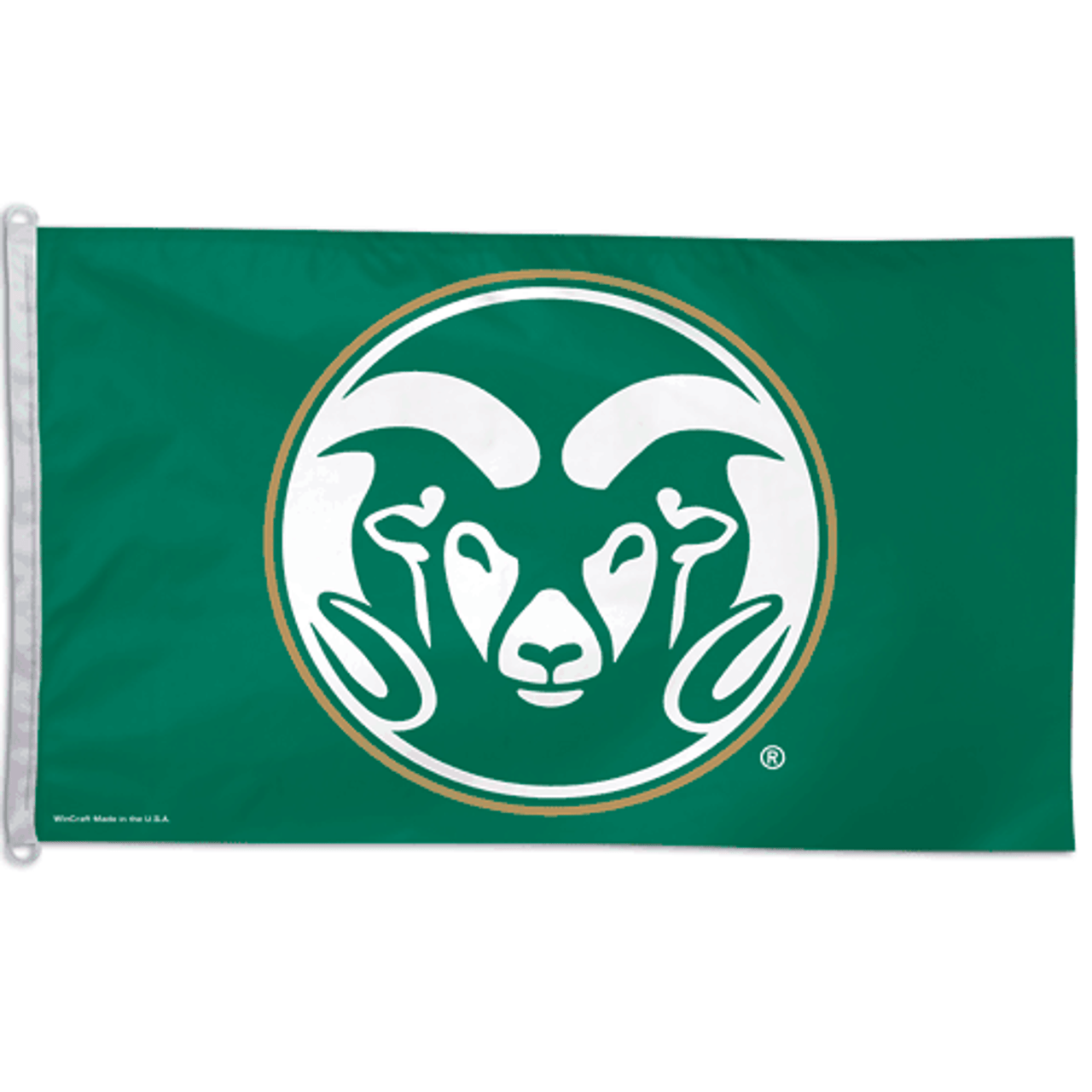 Tovaglia Ufficiale Colorado State Rams - 122x122 Cm - Perfetta Per Tailgate E Picnic