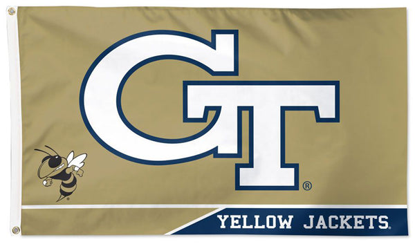 Georgia Tech University Yellow Jackets NCAA Sports Flag
