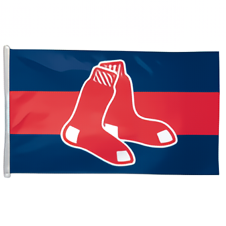 BOSTON RED SOX FLAG - DELUXE 3' X 5'