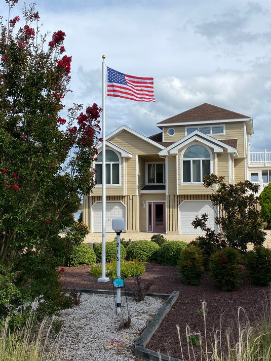 Fiberglass Flagpoles at Flagpoles Etc. in Wixom, Michigan