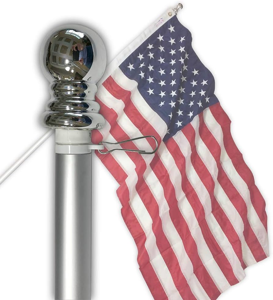 Discover the Durability and Elegance of Our Spun Aluminum Flagpoles