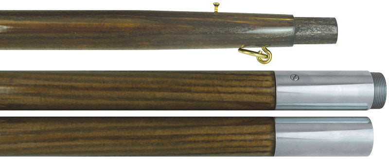 Oak Finished Indoor Flagpole