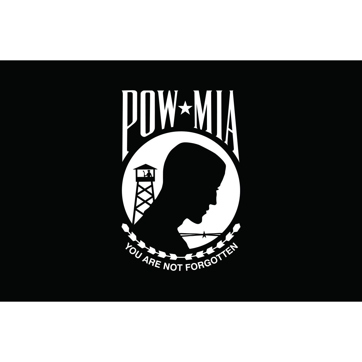 POW MIA Flags