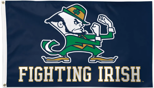 Notre Dame Fighting Irish - Deluxe 3'x5' NCAA Sports Flag