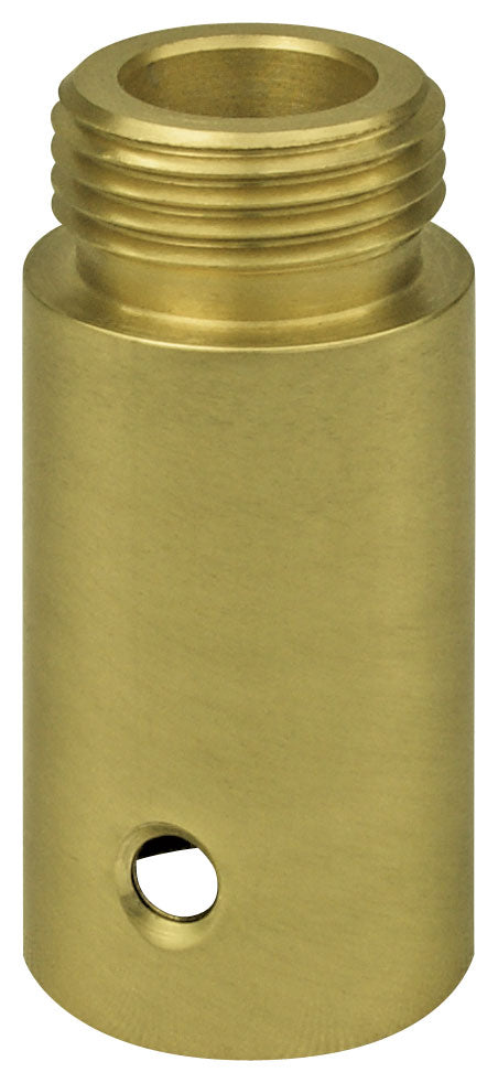 Load image into Gallery viewer, A brass 1" Standard flagpole Ferrule for securely connecting ornament finials.
