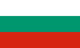 4" X 6" VALPRIN BULGARIA STICK FLAG - POLYESTER