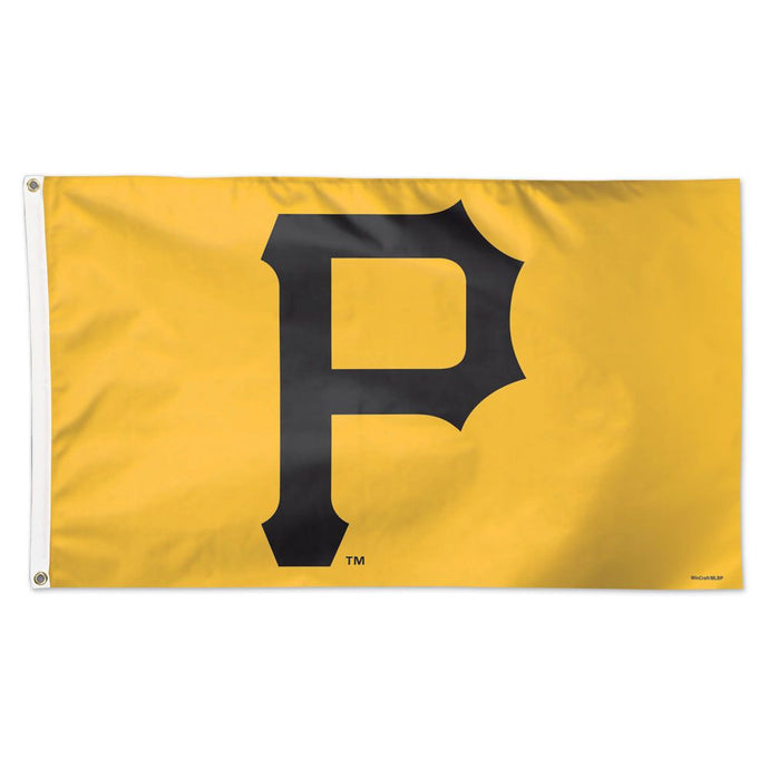 Pittsburgh Pirates Logo - Deluxe 3'x5' MLB Sport Flag