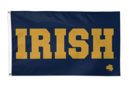 NOTRE DAME FIGHTING IRISH FLAG - DELUXE 3' X 5' NCAA