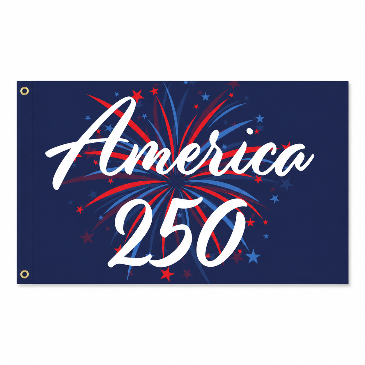 America 250 Celebration Flag – Premium Knit Polyester