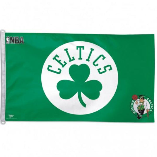 BOSTON CELTICS FLAG - DELUXE 3' X 5' NBA