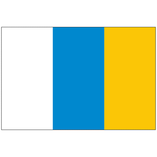 4" x 6" Canary Islands - Endura-Gloss Mounted Flag