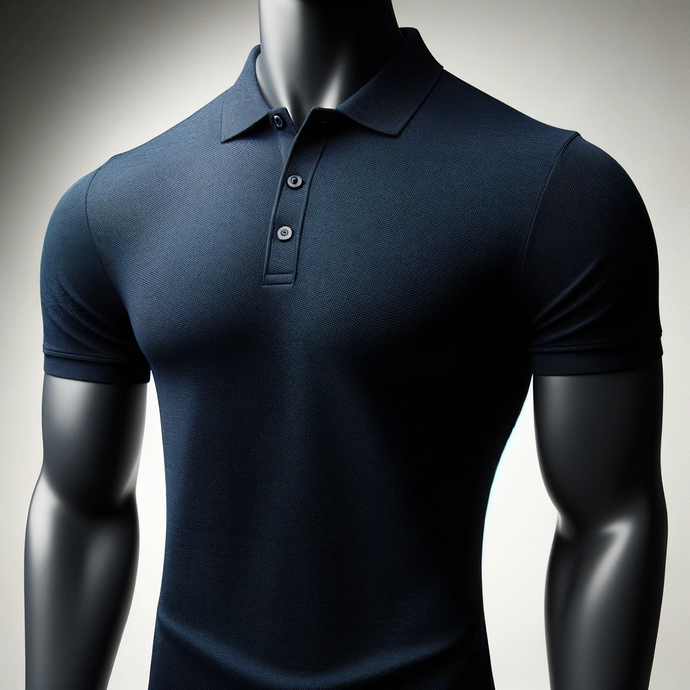 Poly-Cotton Blend Polo Shirt