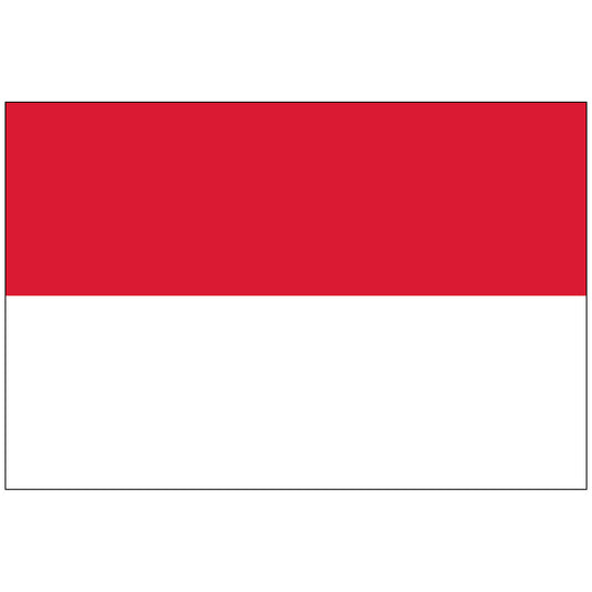 4" x 6" Monaco - Endura-Gloss Mounted Flag