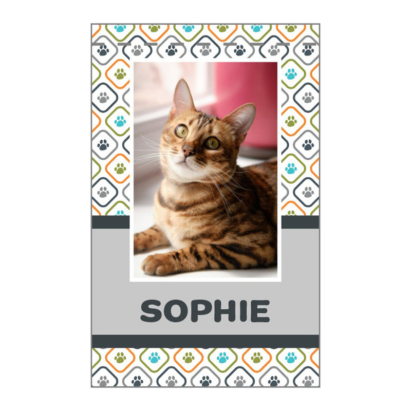 Load image into Gallery viewer, Personalized Nylon Pet Garden Flag - 18" x 12"
