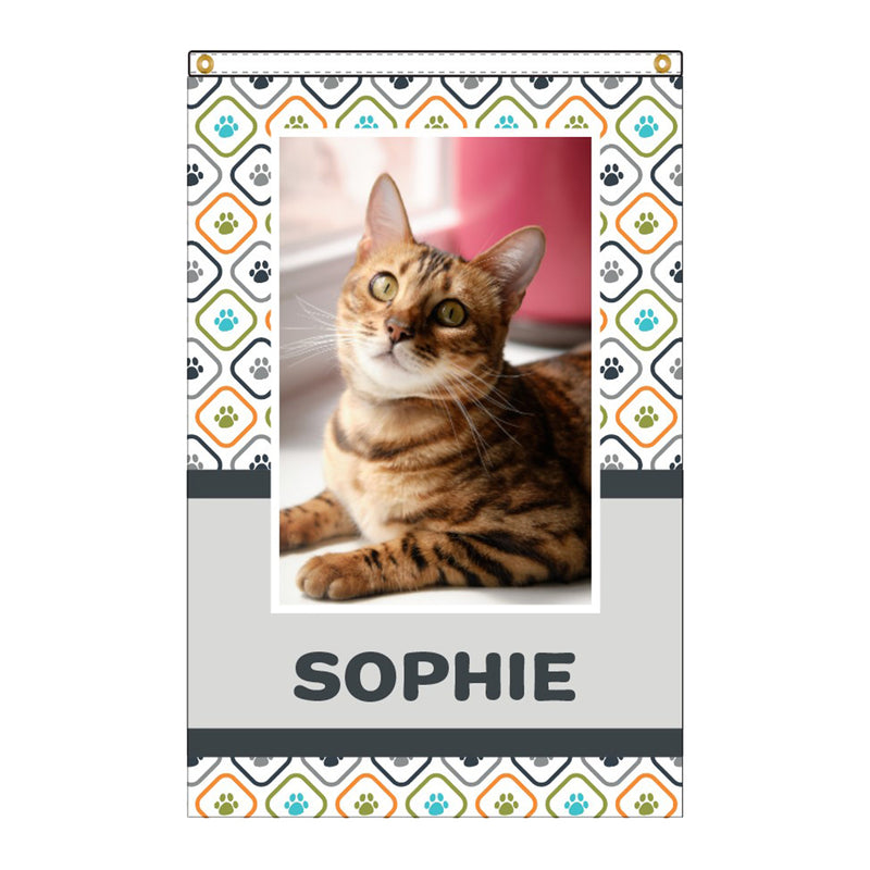 Load image into Gallery viewer, Personalized Digital Nylon Pet Flag
