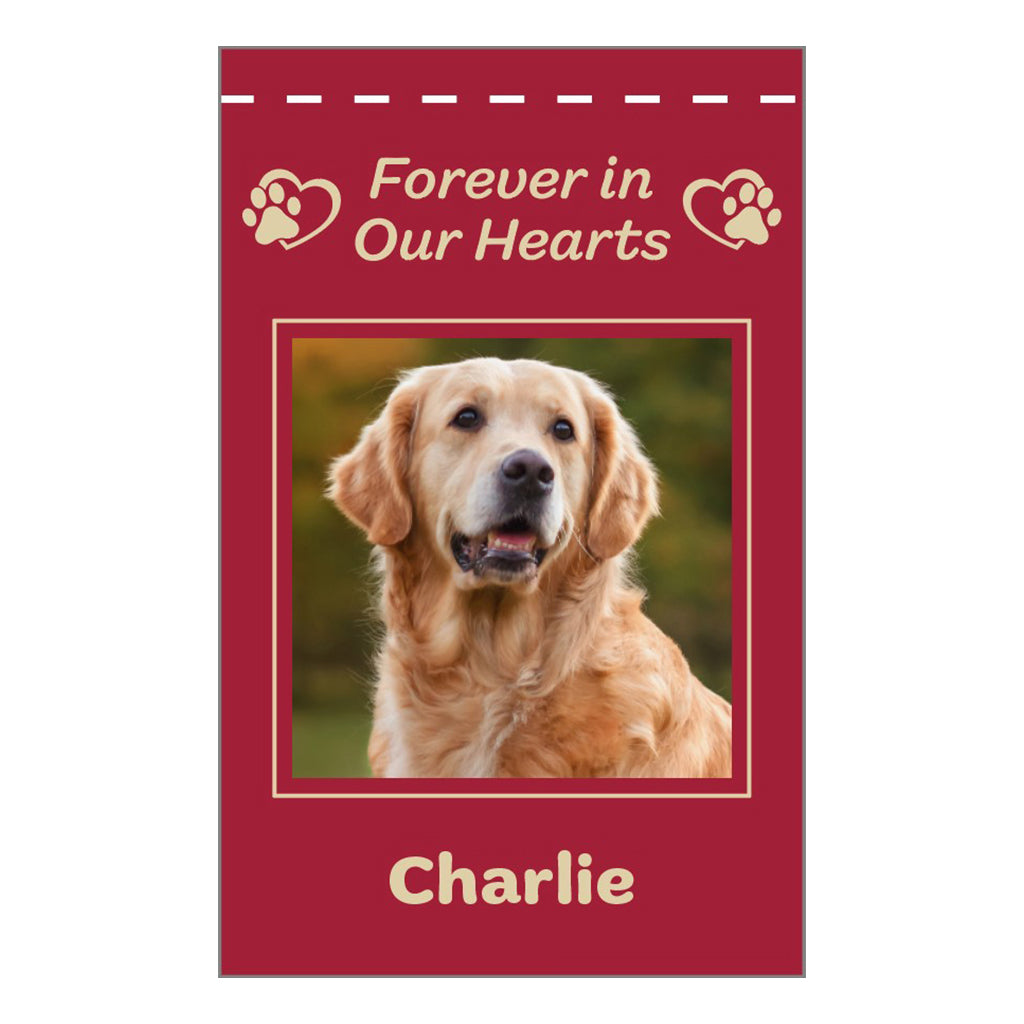 Personalized Nylon Pet Garden Flag - 18