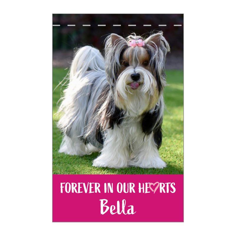 Load image into Gallery viewer, Personalized Nylon Pet Garden Flag - 18" x 12"
