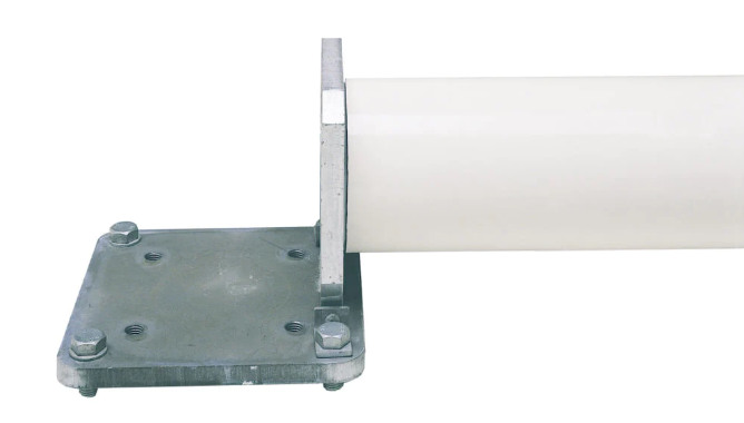 Load image into Gallery viewer, Square Fiberglass Hinge Base Kit for 20&#39;-40&#39; Flagpoles
