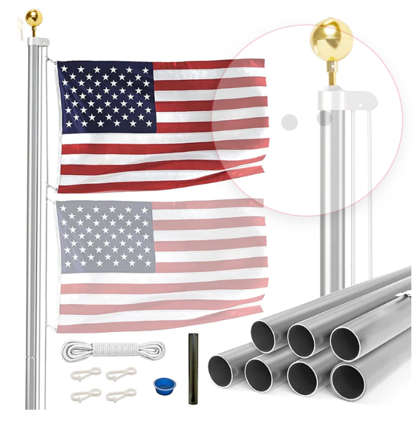 American Tapered Sectional Flagpole
