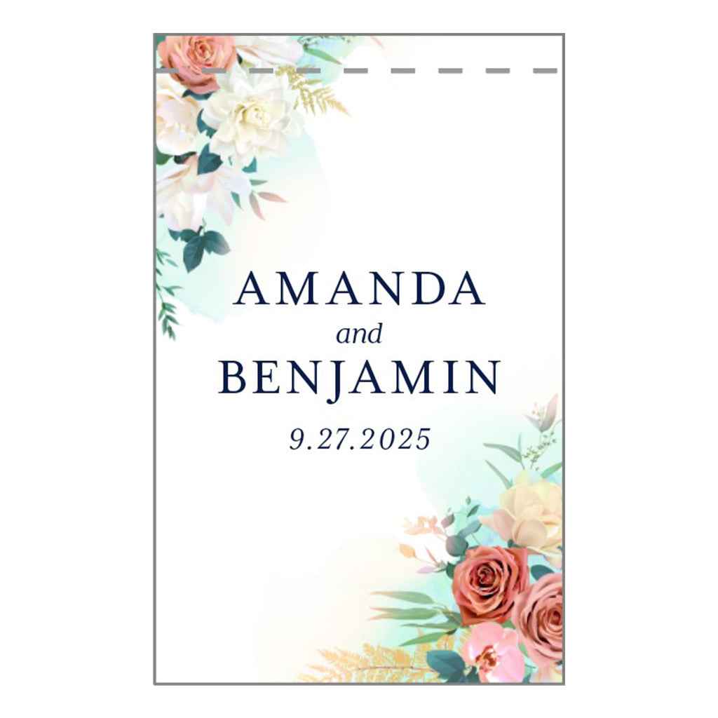 Personalized Wedding Garden Flag – 18