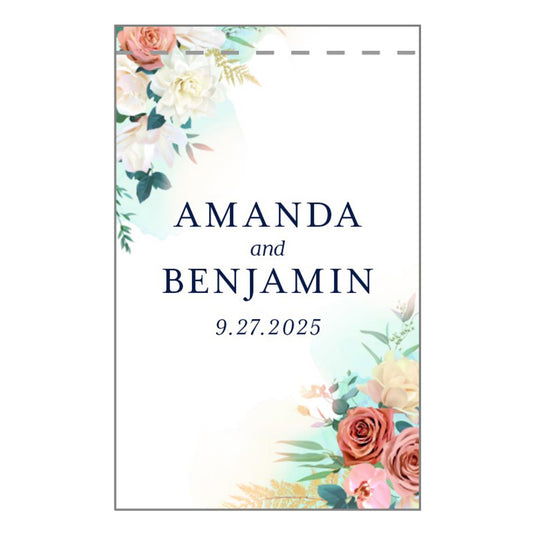 Personalized Wedding Garden Flag – 18" x 12" Nylon