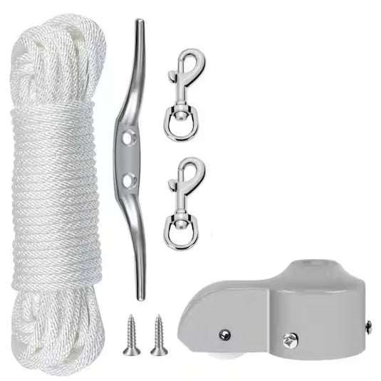 External Halyard Telescoping Flagpole Conversion Kit