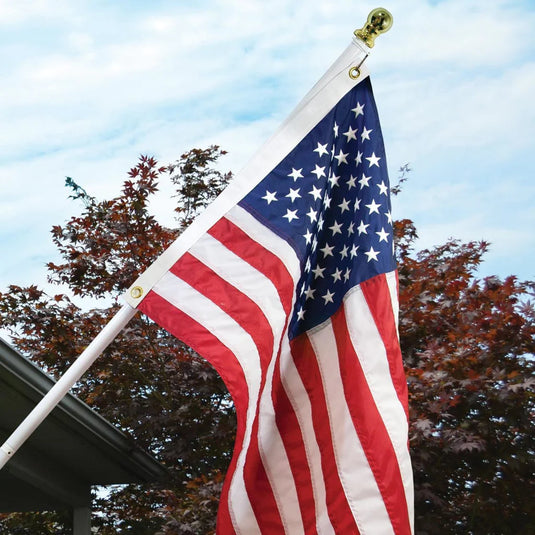 Deluxe Aluminum Wall Mount Flagpole (6')