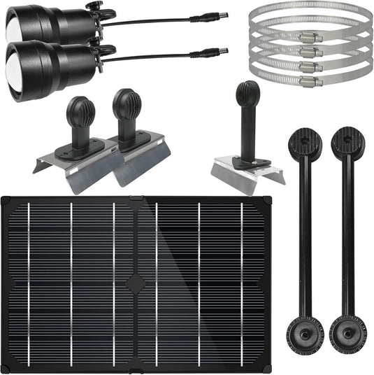 Extreme Solar Flagpole Light