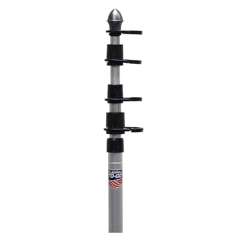 Load image into Gallery viewer, Flagpole-To-Go Portable Telescoping Aluminum Flagpole
