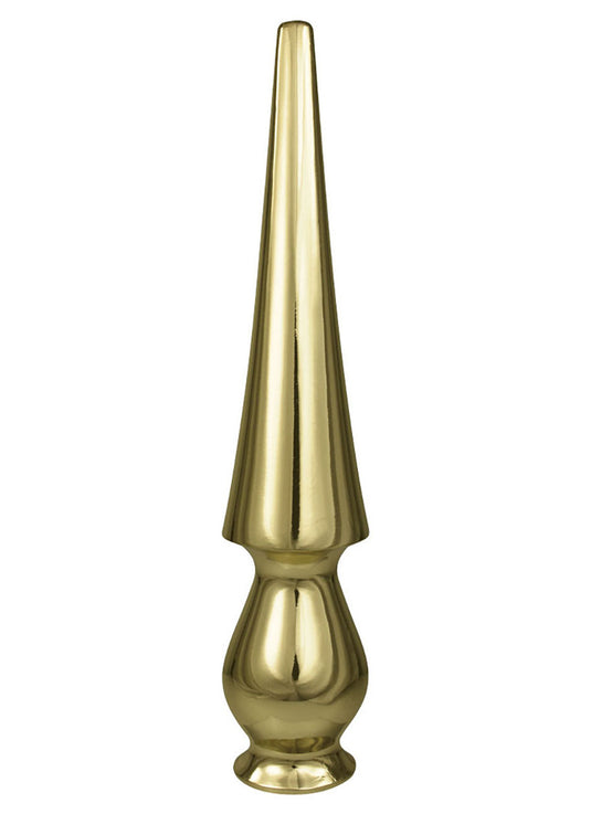 Gold Metal Round Spear For Indoor Pole With Top Adapter