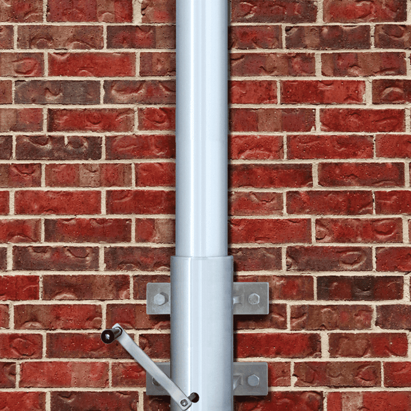 Load image into Gallery viewer, Internal Vertical Wall Mount Flagpole with Winch
