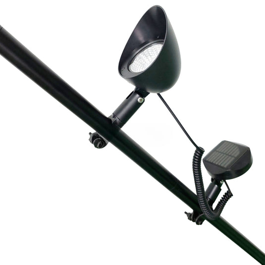 LIBERTY BELL Solar Flagpole Light for Wall Mount FPL35