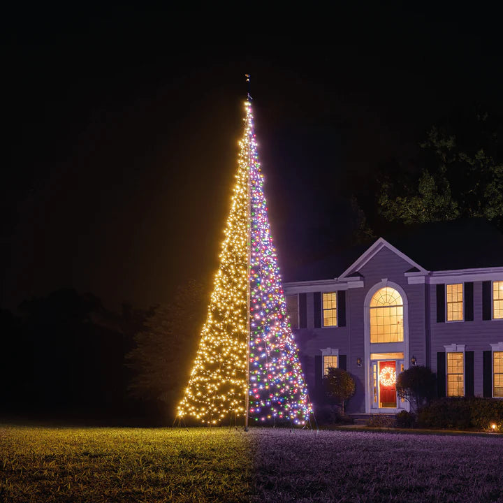 Load image into Gallery viewer, Fairybell Luminous Switch Flagpole Christmas Tree Light
