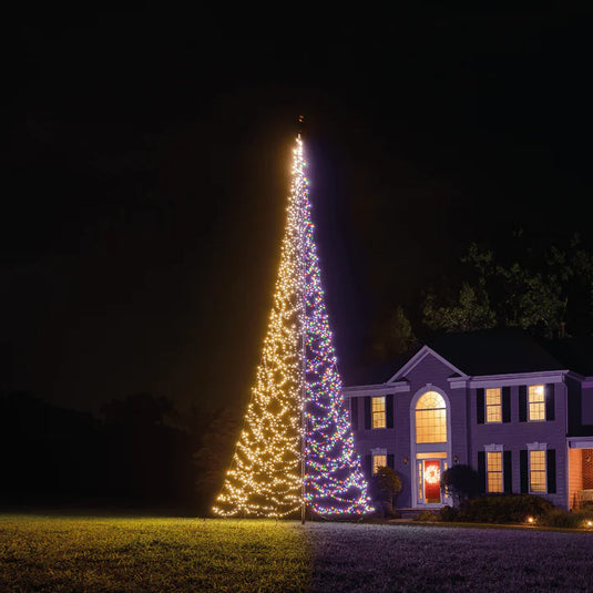 Fairybell Luminous Switch Flagpole Christmas Tree Light