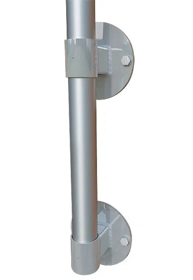 Patio Vertical Wall Mount Flagpole Kit (6' - 12')