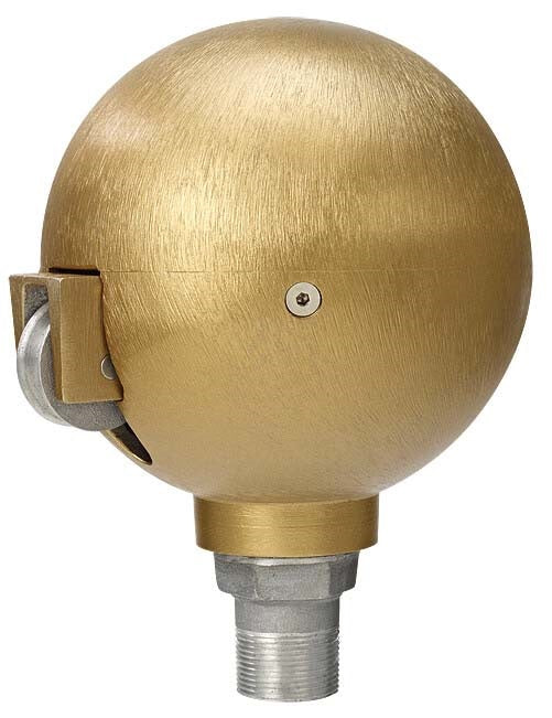 Single Revolving Cast Ball Truck - External Halyard | Made in the USA